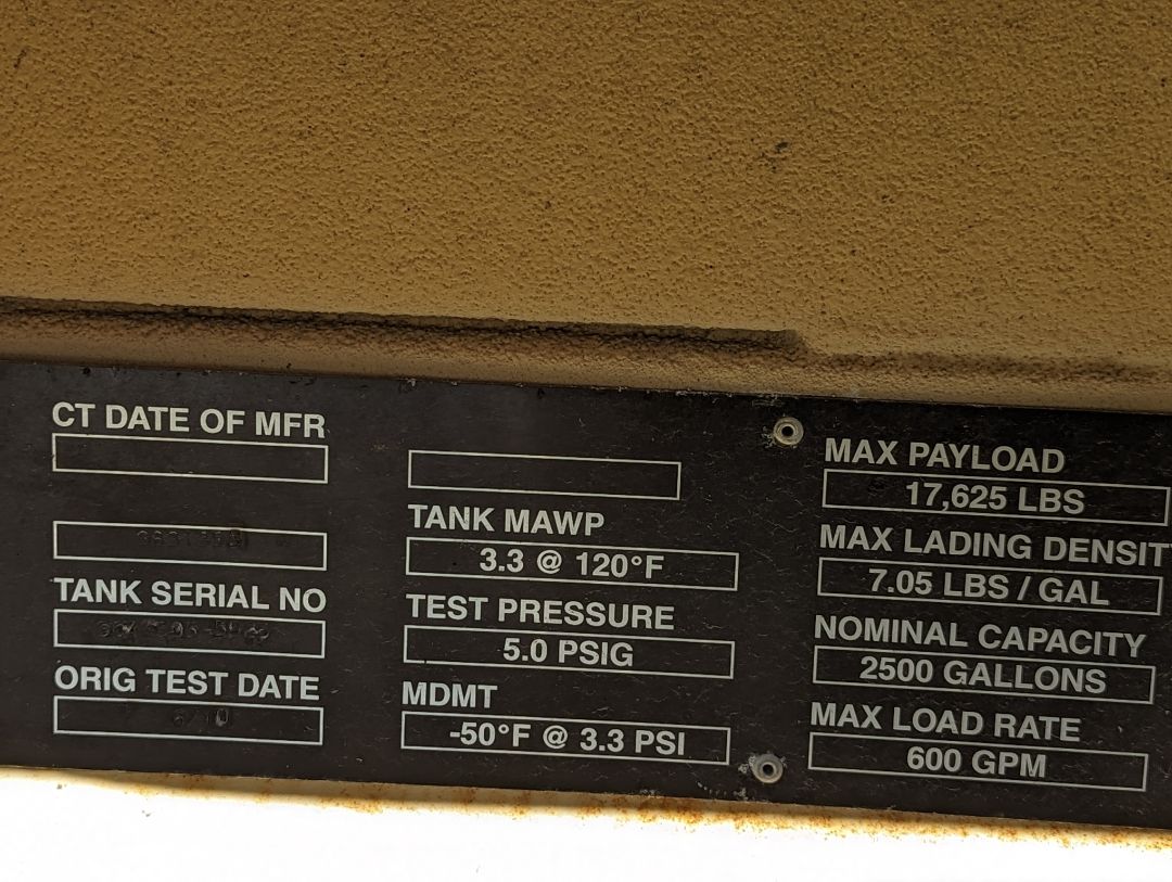 2020 OSHKOSH FRESH WATER TRUCK TANK - Image 8